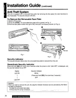 Предварительный просмотр 28 страницы Panasonic CQ-DF66 Operating Operating Instructions Manual