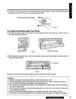 Предварительный просмотр 29 страницы Panasonic CQ-DF66 Operating Operating Instructions Manual