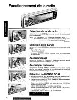 Предварительный просмотр 40 страницы Panasonic CQ-DF66 Operating Operating Instructions Manual