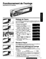 Предварительный просмотр 47 страницы Panasonic CQ-DF66 Operating Operating Instructions Manual