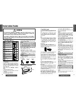 Preview for 15 page of Panasonic CQ-DF701 Operating Instructions Manual