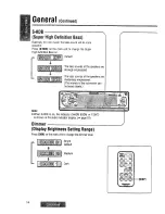 Предварительный просмотр 8 страницы Panasonic CQ-DF701W Operating Instructions Manual