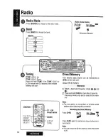 Предварительный просмотр 10 страницы Panasonic CQ-DF701W Operating Instructions Manual