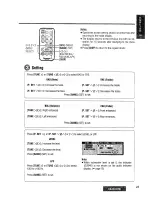 Предварительный просмотр 17 страницы Panasonic CQ-DF701W Operating Instructions Manual