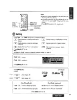 Предварительный просмотр 19 страницы Panasonic CQ-DF701W Operating Instructions Manual