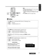 Предварительный просмотр 21 страницы Panasonic CQ-DF701W Operating Instructions Manual