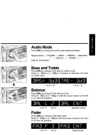 Предварительный просмотр 9 страницы Panasonic CQ-DF800 Operating Instructions Manual