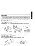 Предварительный просмотр 29 страницы Panasonic CQ-DF800 Operating Instructions Manual