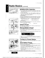 Предварительный просмотр 10 страницы Panasonic CQ-DF800W Operating Instructions Manual