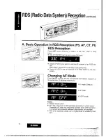 Предварительный просмотр 12 страницы Panasonic CQ-DF800W Operating Instructions Manual