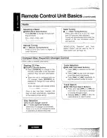 Предварительный просмотр 26 страницы Panasonic CQ-DF800W Operating Instructions Manual