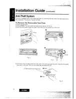 Предварительный просмотр 30 страницы Panasonic CQ-DF800W Operating Instructions Manual