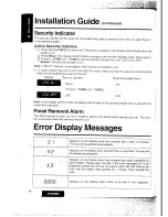 Предварительный просмотр 32 страницы Panasonic CQ-DF800W Operating Instructions Manual