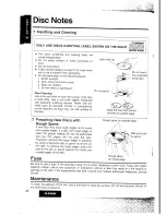 Предварительный просмотр 36 страницы Panasonic CQ-DF800W Operating Instructions Manual