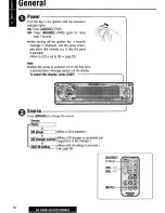 Предварительный просмотр 12 страницы Panasonic CQ-DF801 Operating Instructions Manual