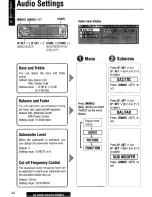 Предварительный просмотр 22 страницы Panasonic CQ-DF801 Operating Instructions Manual