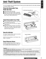 Предварительный просмотр 33 страницы Panasonic CQ-DF801 Operating Instructions Manual