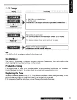 Предварительный просмотр 43 страницы Panasonic CQ-DF801 Operating Instructions Manual