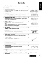 Предварительный просмотр 3 страницы Panasonic CQ-DF88 Operating Instructions Manual