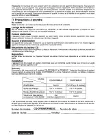 Предварительный просмотр 4 страницы Panasonic CQ-DF88 Operating Instructions Manual