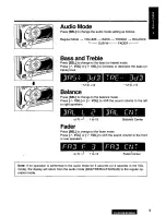 Предварительный просмотр 9 страницы Panasonic CQ-DF88 Operating Instructions Manual