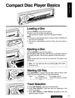 Предварительный просмотр 13 страницы Panasonic CQ-DF88 Operating Instructions Manual