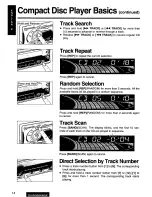 Предварительный просмотр 14 страницы Panasonic CQ-DF88 Operating Instructions Manual