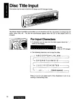 Предварительный просмотр 18 страницы Panasonic CQ-DF88 Operating Instructions Manual