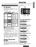 Preview for 13 page of Panasonic CQ-DFX201N Operating Instructions Manual