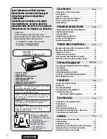 Предварительный просмотр 2 страницы Panasonic CQ-DFX301N Operating Instructions Manual