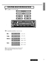 Предварительный просмотр 9 страницы Panasonic CQ-DFX301N Operating Instructions Manual