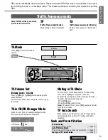 Предварительный просмотр 13 страницы Panasonic CQ-DFX301N Operating Instructions Manual