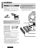 Предварительный просмотр 18 страницы Panasonic CQ-DFX301N Operating Instructions Manual