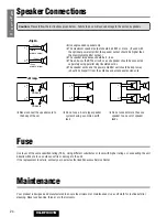 Предварительный просмотр 24 страницы Panasonic CQ-DFX301N Operating Instructions Manual