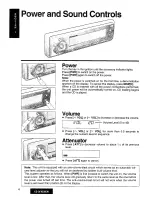 Предварительный просмотр 3 страницы Panasonic CQ-DFX338EW Operating Instructions Manual