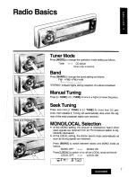 Предварительный просмотр 6 страницы Panasonic CQ-DFX338EW Operating Instructions Manual