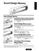 Предварительный просмотр 10 страницы Panasonic CQ-DFX338EW Operating Instructions Manual