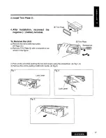 Предварительный просмотр 16 страницы Panasonic CQ-DFX338EW Operating Instructions Manual