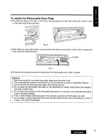 Preview for 18 page of Panasonic CQ-DFX338EW Operating Instructions Manual