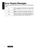 Preview for 21 page of Panasonic CQ-DFX338EW Operating Instructions Manual