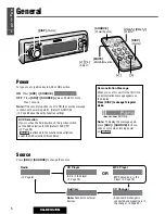 Предварительный просмотр 6 страницы Panasonic CQ-DFX572N Operating Instructions Manual