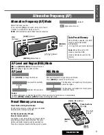 Предварительный просмотр 11 страницы Panasonic CQ-DFX572N Operating Instructions Manual