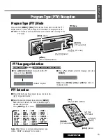 Предварительный просмотр 13 страницы Panasonic CQ-DFX572N Operating Instructions Manual