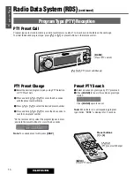 Предварительный просмотр 14 страницы Panasonic CQ-DFX572N Operating Instructions Manual