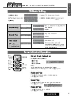 Предварительный просмотр 17 страницы Panasonic CQ-DFX572N Operating Instructions Manual