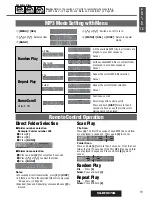 Предварительный просмотр 19 страницы Panasonic CQ-DFX572N Operating Instructions Manual