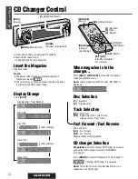 Предварительный просмотр 22 страницы Panasonic CQ-DFX572N Operating Instructions Manual