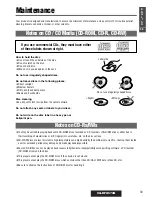 Предварительный просмотр 39 страницы Panasonic CQ-DFX572N Operating Instructions Manual