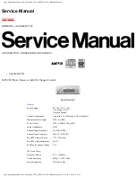 Предварительный просмотр 4 страницы Panasonic CQ-DFX572N Service Manual