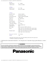 Предварительный просмотр 5 страницы Panasonic CQ-DFX572N Service Manual